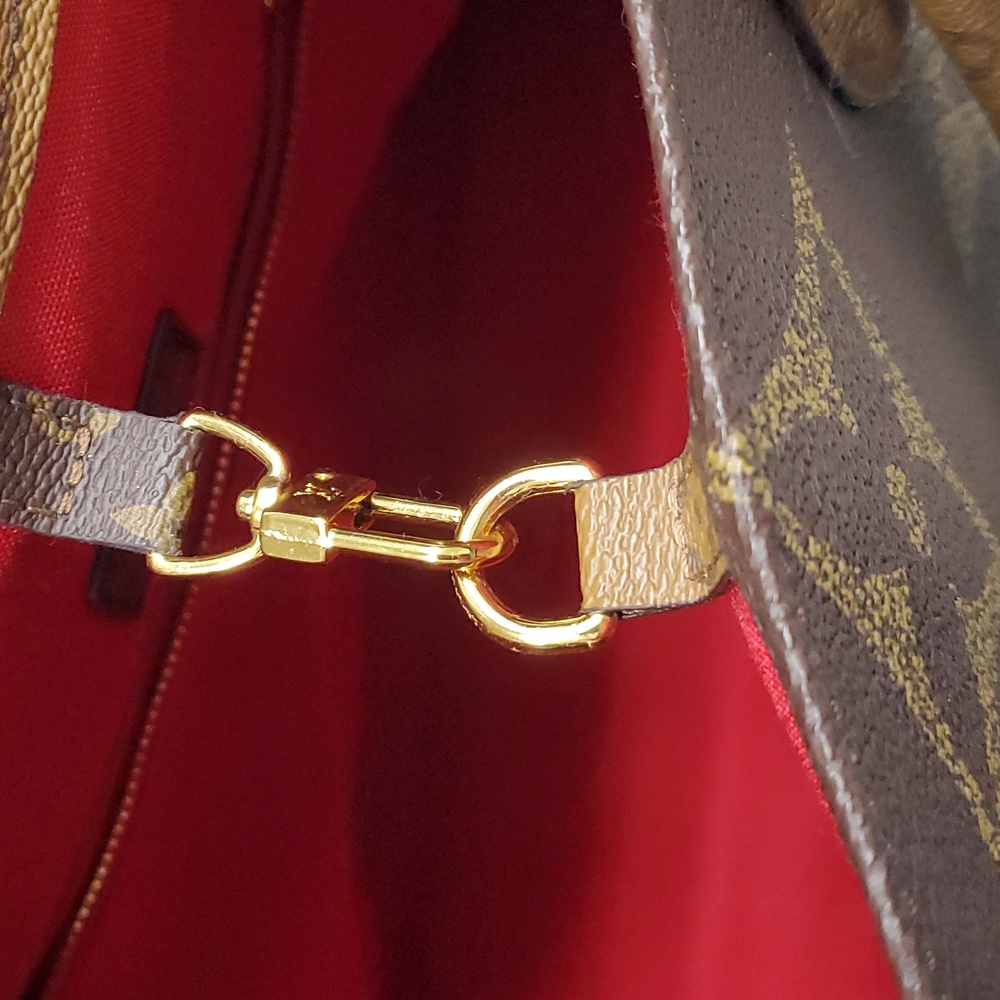 Dup! BRAND NEW Louis Vuitton Monogram Brown and Gold Handbag - Picture 7 of 8